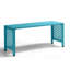 Banc de patio en métal 39,3 pouces-1037477027