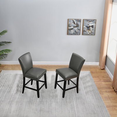 Solid Wood Counter Stool