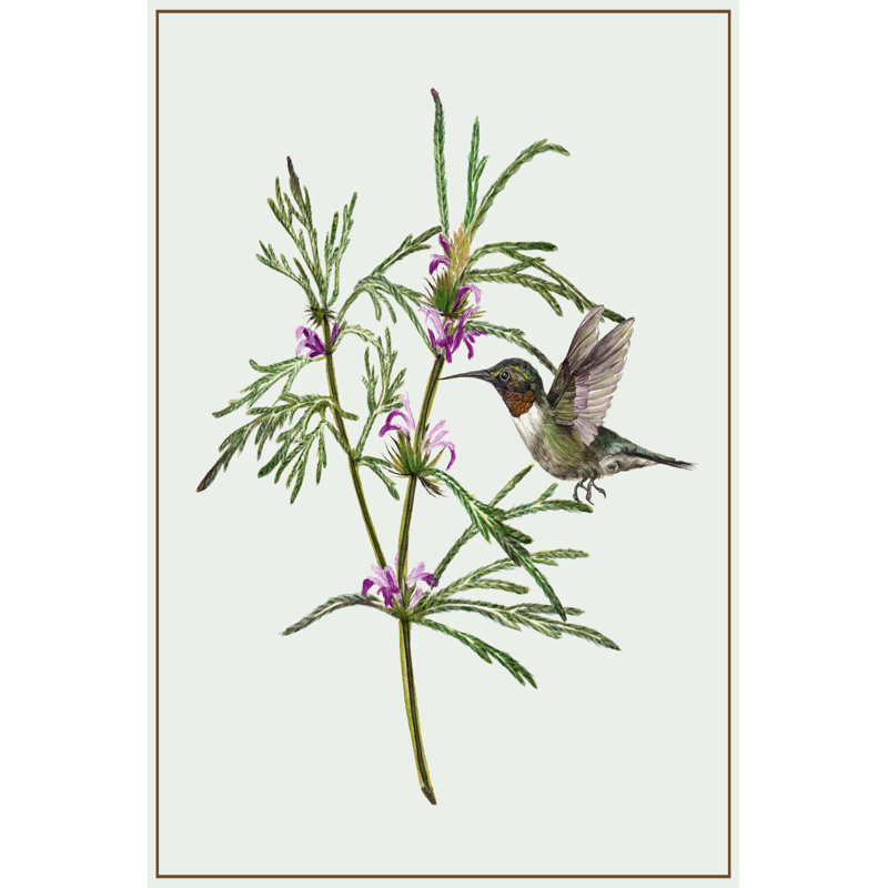 Leonurus Japonicus I by Melissa Wang - Wrapped Canvas Art Prints, 30cm H x 20cm W x 3.8cm D