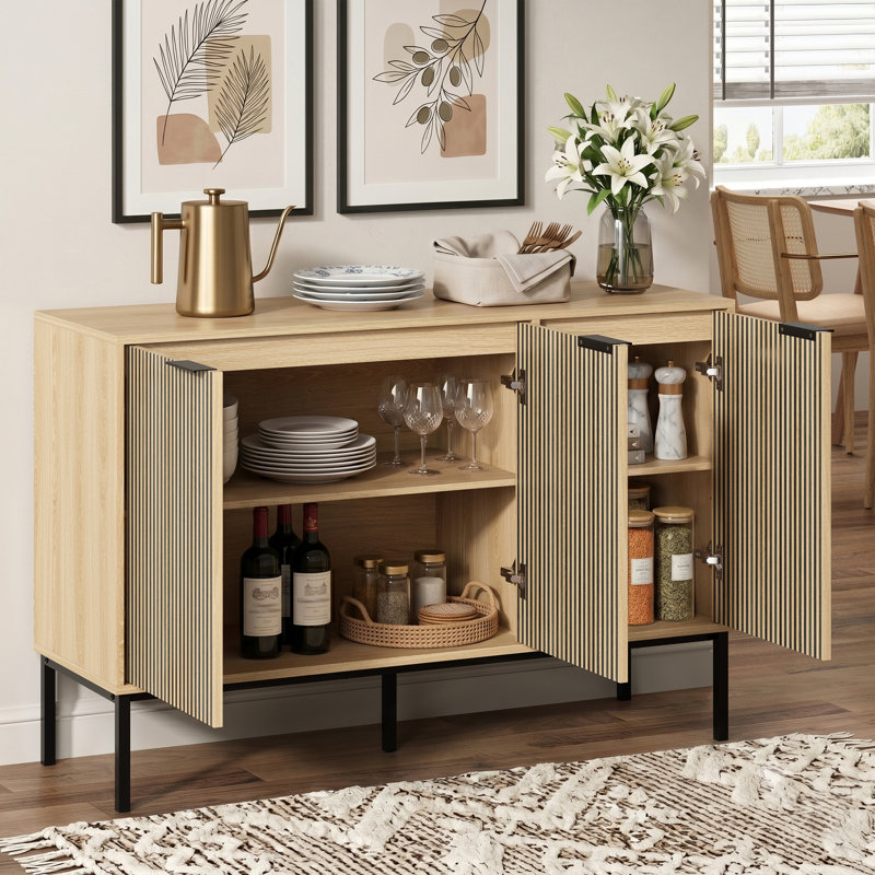 Buffet 47 "avec rangement, 31.5" H x 47.2" L x 15.7" W