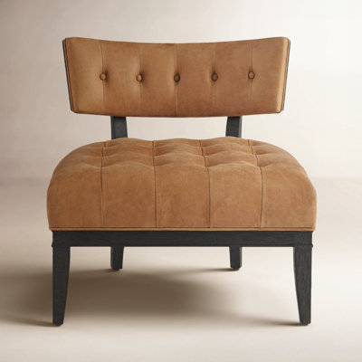 Weatherhill Genuine Leather Club Chair