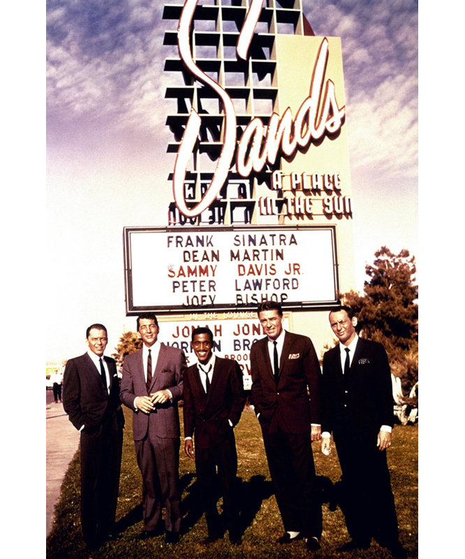 The Rat Pack - Sands, 40" H x 27" W