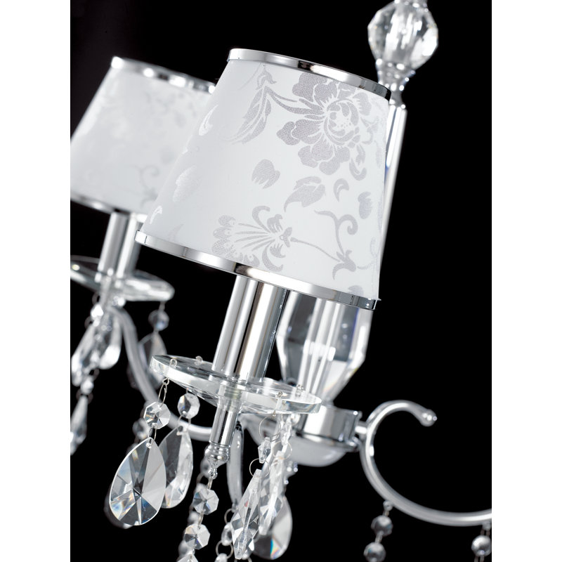 Athena 6 - Light Shaded Chandelier