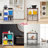 35.4'' W Metal Shelving Unit with Wheels