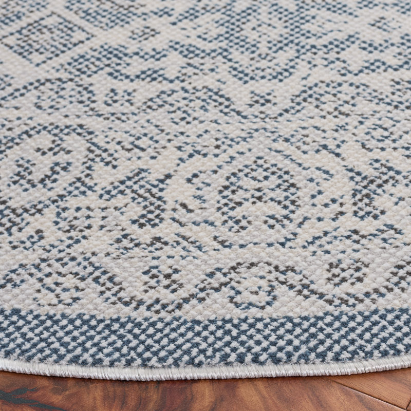 Harrison 404 Performance Oriental Rug, Round 6'7"
