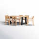 Ivo 78.75'' Rectangular Outdoor Dining Set with Cushions