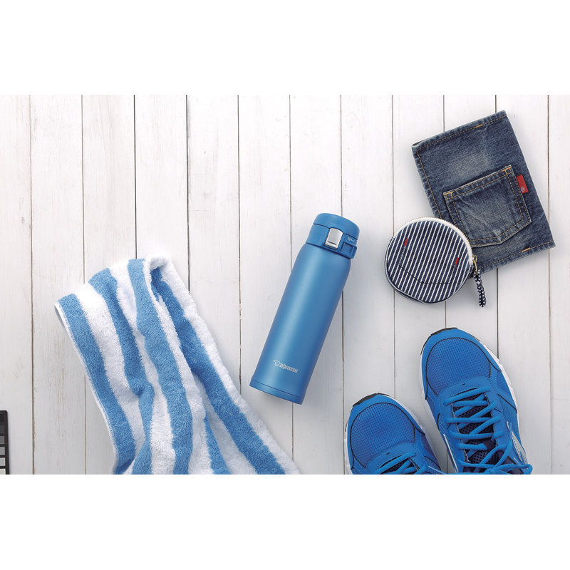 Tasse en acier inoxydable Zojiristro, Bleu mat