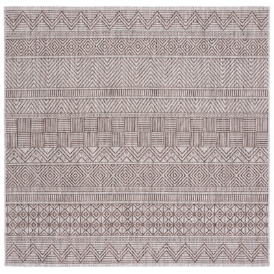 Harraj Southwestern Brown Indoor / Outdoor Area Rug