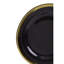 Berning 21Cm Black Glass Side Plate