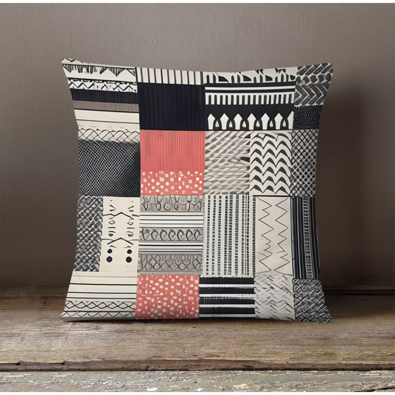 Throw Pillow, Pillow Cover Only - No Insert, 16"H x 16"W