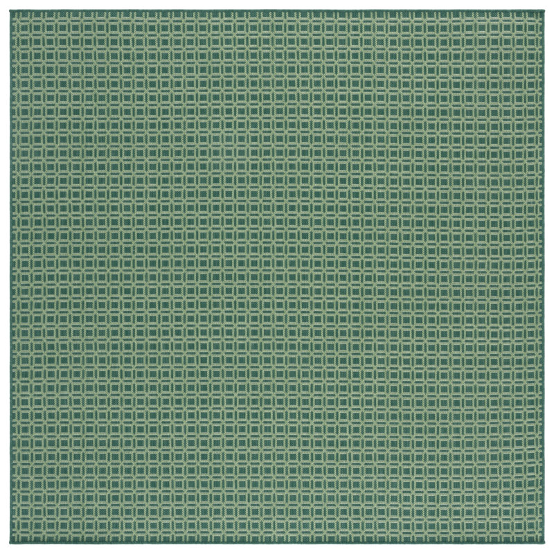 Terrace 808 Geometric Indoor/Outdoor Rug, Square 6'7"