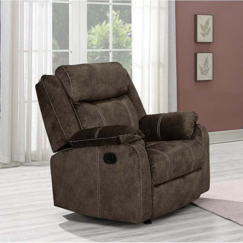 Fauteuil inclinable manuel oscillant standard de 34 po de largeur Analeah