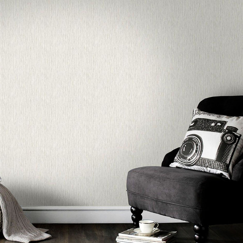 Vinyl Wallpaper Roll, Natural