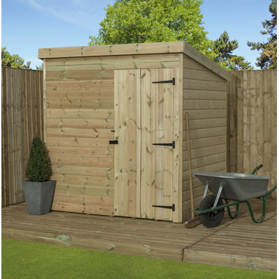 Shiplap Pent Wooden Shed