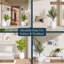 Petit pot d'intérieur / extérieur Corso Fiberstone - blanc Santorini H 12,5 po (ouverture 9 po)-1092926883-1092926886