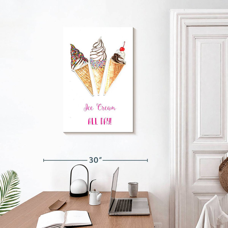 Glace toute la journée, H 30 po x l 20 po