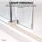 Radiance 56"-60"W x 72'' H Single Sliding Frameless Shower Door in Brushed Nickel with 3/8" Clear Glass-96703233