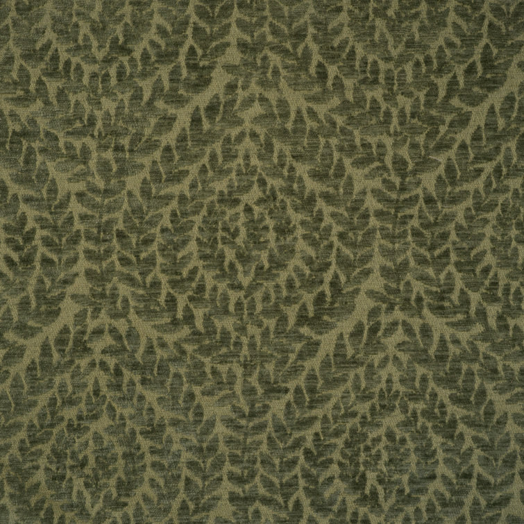 Botanical Design Chenille Jacquard Upholstery Fabric