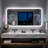 Led Anti-Fog Bathroom Vanity Mirror With Lights,Bluetooth, Dual Poweful Speaker,3 Color Temperature,Dimmable Ip66-200258107