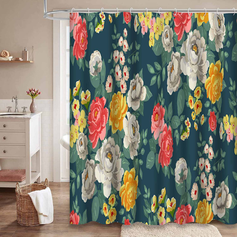 Rideau de douche à 12 crochets Classic Classic, L 72 po x l 84 po