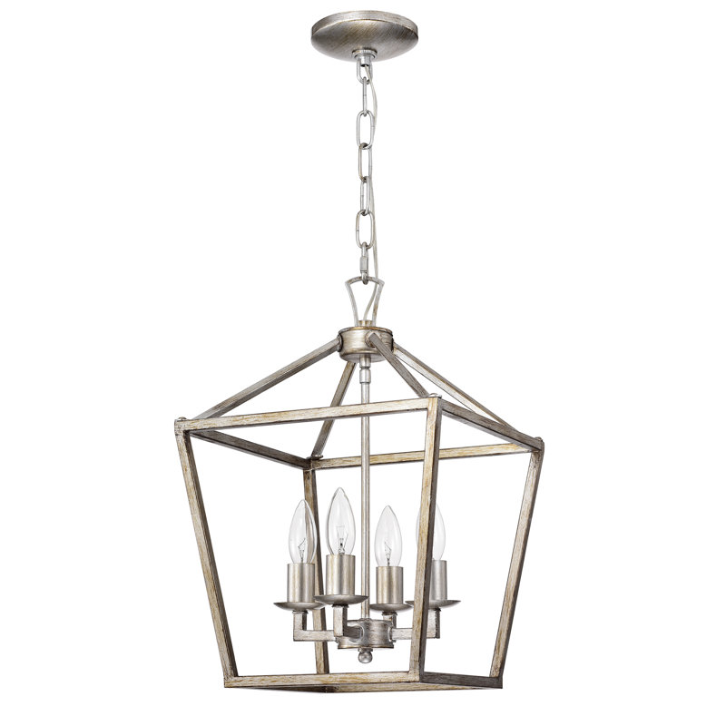 Donta 4 - Light Dimmable Lantern Geometric Chandelier