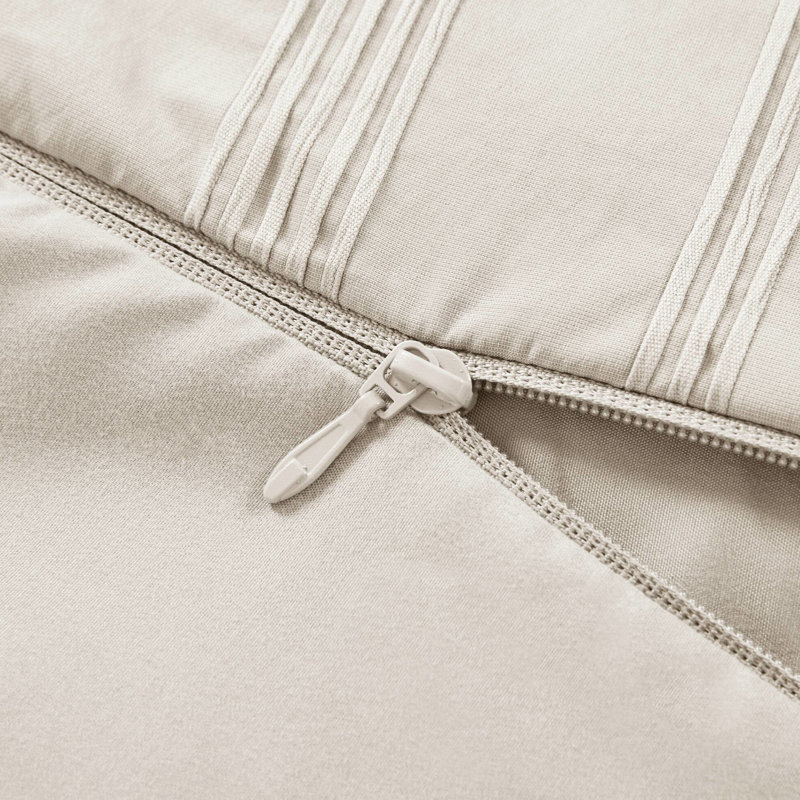 3 couettes avec attaches d'angle intérieures, froissées, toxiques, convenant aux chambres de style scandinave