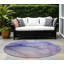 Tapis d'intérieur rond 8 po
