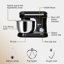 VonShef Stand Mixer 1000W, Electric Food Mixer and 4.5L Bowl-34079520