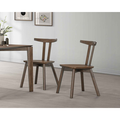 Sierra Solid Wood Dining Chair Side Chair (Set of 2)