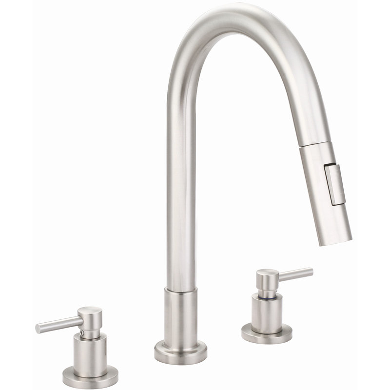 Robinet de cuisine Banille Faucets, Nickel brossé