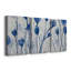 Jardin bleu - Toile tendue avec châssis de qualité supérieure - Prêt à être accroché-627525745