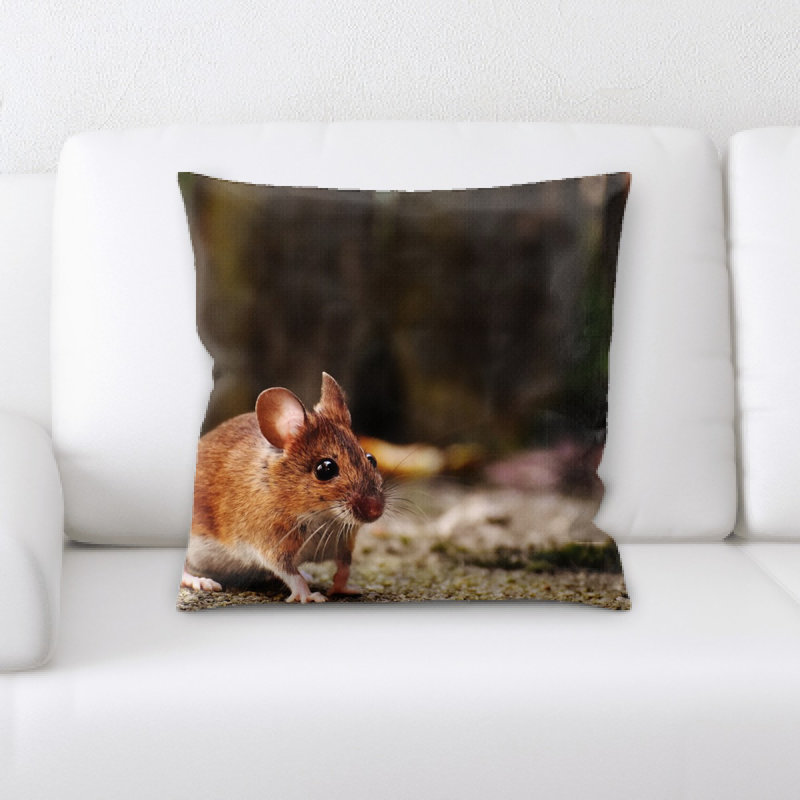 Microsuede Throw Pillow