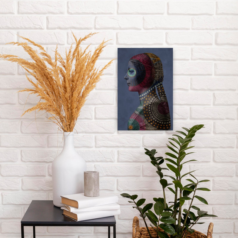 Art mural moderne La Bella, H 18 po x l 12 po