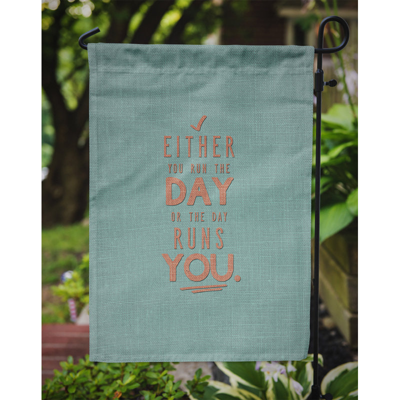 Double Sided 15'' H x 11'' W Polyester Garden Flag