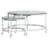 Betteanne Glass Top Nesting Coffee Table