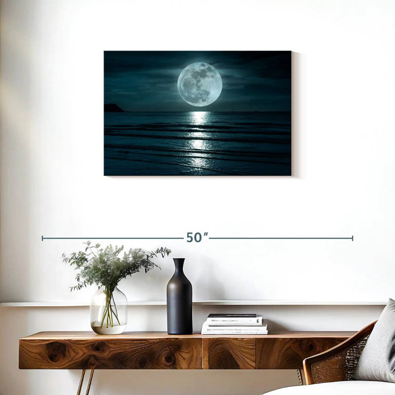 Oberle Midnight Moon, 20" H x 30" W