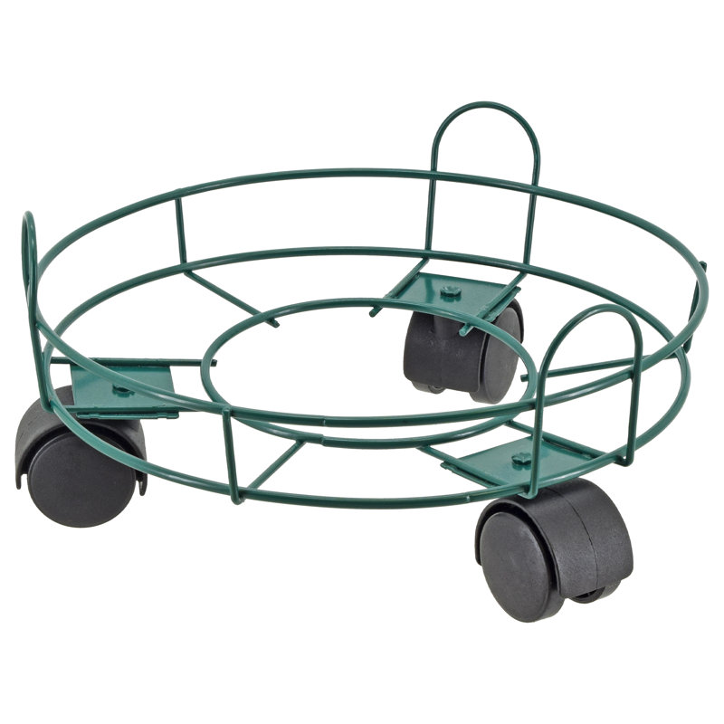 Alphonza Metal Caddy Plant Stand, 10"