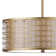 Torpoint 3 - Light Dimmable Drum Chandelier