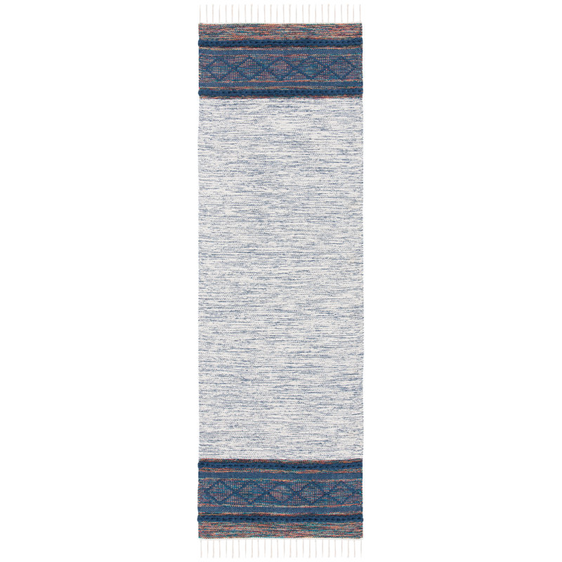 Montauk Hand Loomed Cotton Rug, Runner 2'3" x 7'