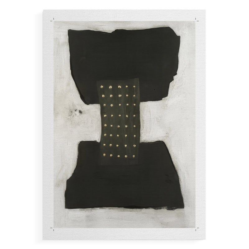Noir, chap. I - impressions sur toile seulement - non encadré, H 18 po x l 12 po