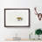 A Red Fox Alone in the Winter in Abstract - Picture Frame Graphic Art Print-55629432-55629438