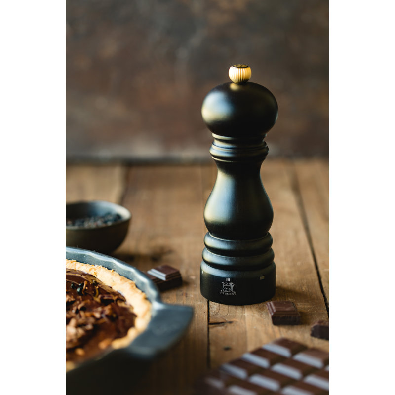 Peugeot Saveurs, Paris U'Select - Salt Mill, 18cm H x 5.9cm W x 5.9cm D, Chocolate