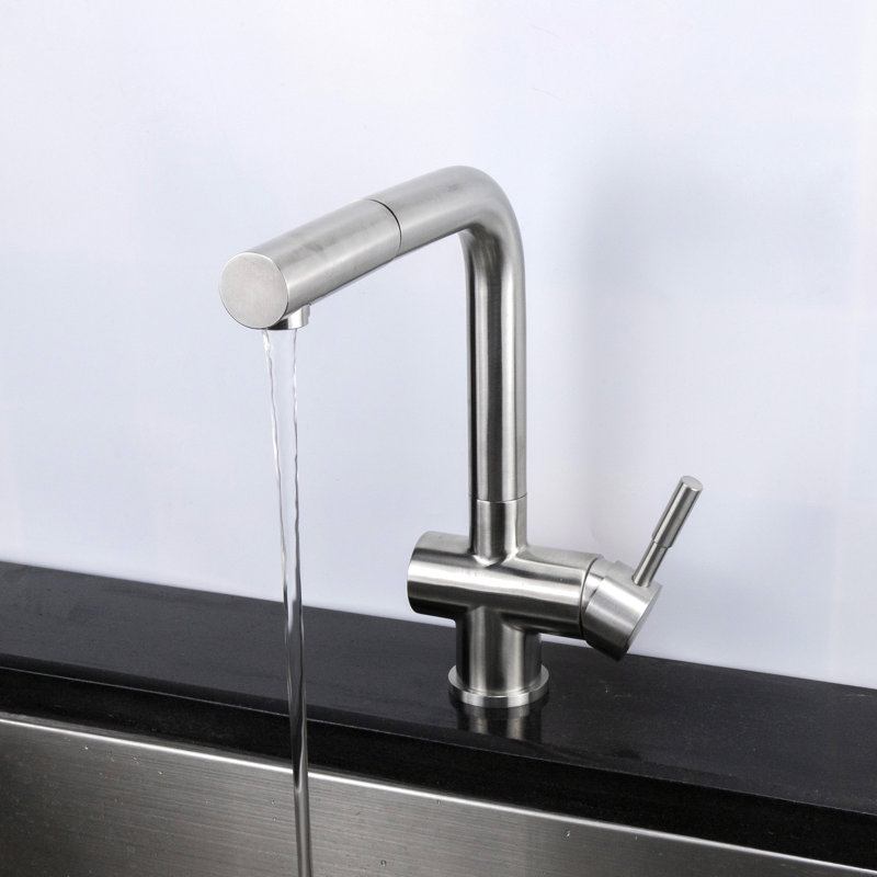 Belfry Kitchen Gaiser Pull Out Kitchen Faucet