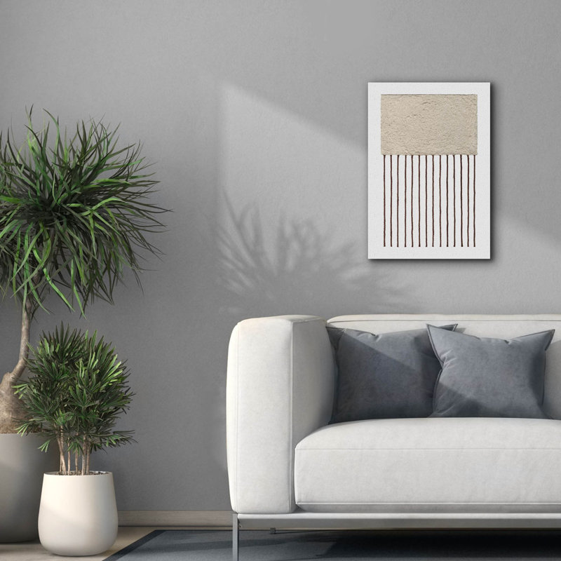  'Monolithic 2' by Alonzo Saunders Canvas Wall Art, 18" x 26", 26" H x 18" W
