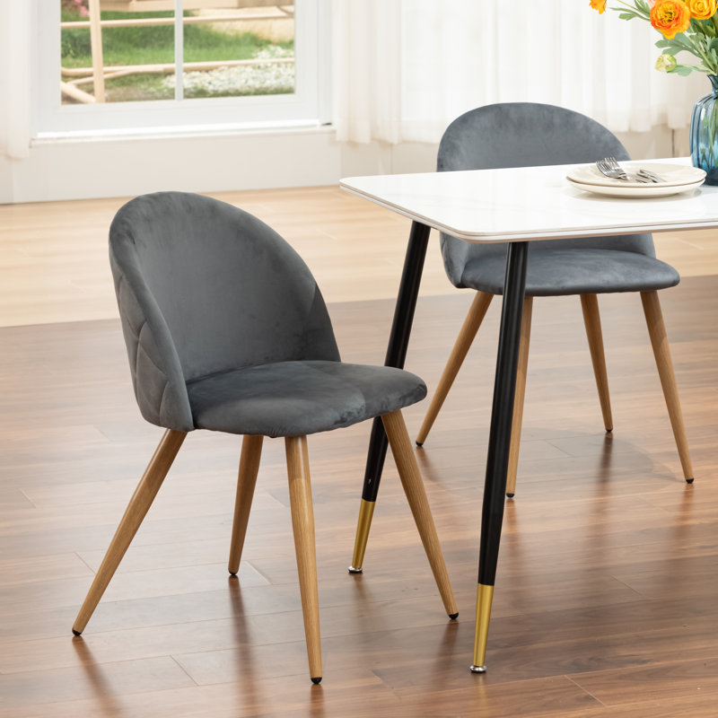 Dungorbery Upholstered Dining Chair, Grey