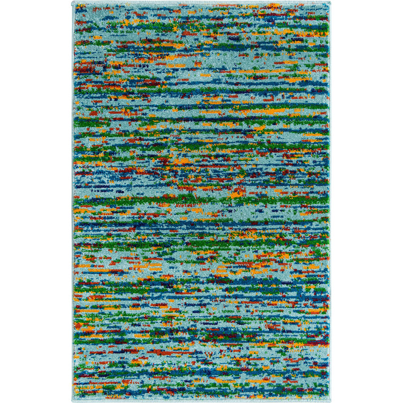 Malaija Abstract Indoor Rug, Rectangle 2' x 3'