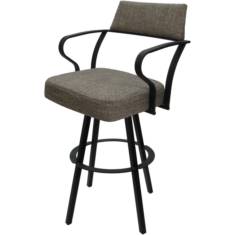 Cahit Mojave, Counter Stool (26" Seat Height), Basin Beige, Brown