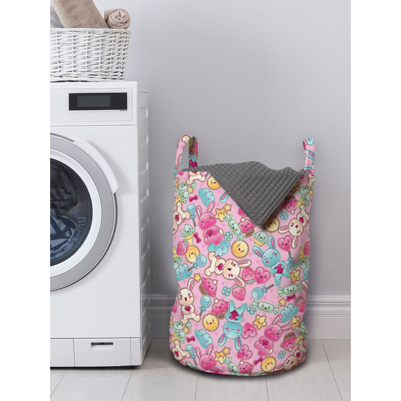 Fabric Laundry Bag with Handles