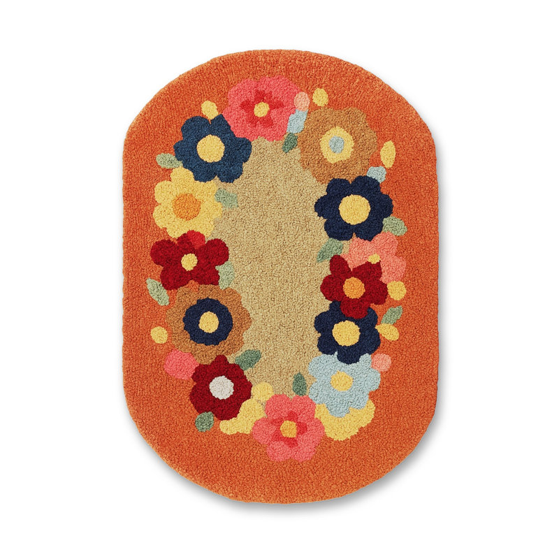Tapis tissé crème Mosso, 4'11" x 9'10"