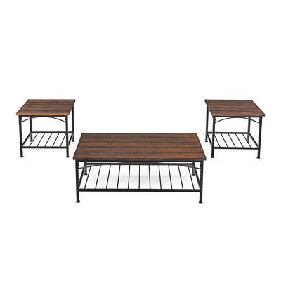Ensemble de tables basses 3 pièces Quinci